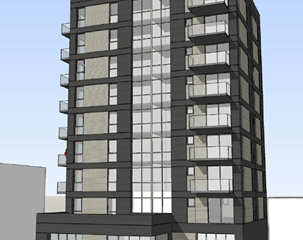 PROPOSED BUILDING, 136-78 41ST AVENUE, QUEENS, NEW YORK